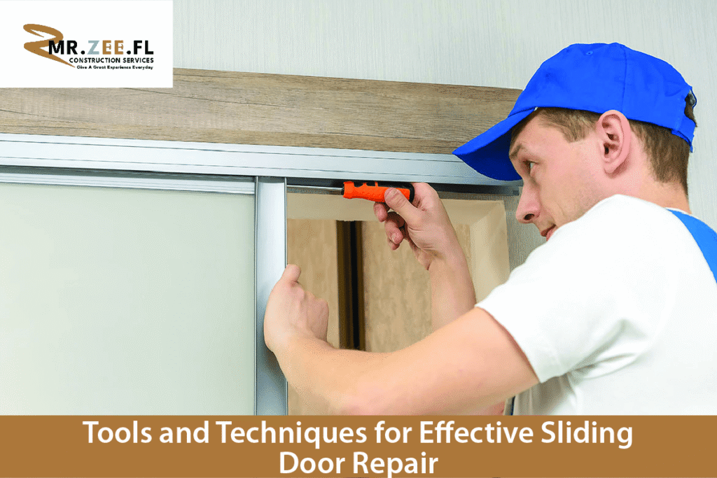 Sliding door repair