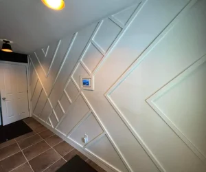 Whole home interior repaint and new doors in Brandon FL